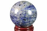 Polished Sodalite Sphere #161352-1